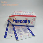 তাপ সীল মাইক্রোওয়েভ পেপার ব্যাগ Popcorn এন্টি - Costomized রঙ সঙ্গে তেল