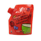 Doypack পুনর্ব্যবহারযোগ্য শিশুর খাদ্য Pouches কোণার স্পাউট সঙ্গে BPA বিনামূল্যে