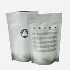 SGS খাদ্য গ্রেড 100g resealable কাস্টম ম্যাট ফয়েল আপ বাদাম জন্য ziplock থলি দাঁড়ানো