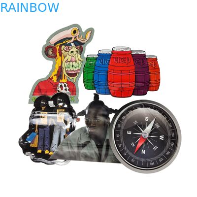 খাওয়ানো 3.5 গ্রাম মাইলার ব্যাগ জিপলক বিশেষ আকৃতির ক্যান্ডি হার্ব বিস্কুট গাম্মি প্যাকেজিং