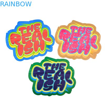 3.5g 7g 14g জিপলক মাইলার ব্যাগ কুকিজের জন্য খাওয়ানো শিশু-প্রমাণ অ্যালুমিনিয়াম ফয়েল