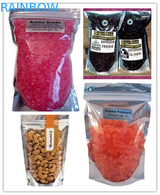 Gusset আপ জপার স্নেক / কুকি স্ন্যাক ব্যাগ প্যাকেজিং স্ট্যান্ড