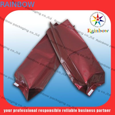 কাস্টমাইজড পার্শ্ব Gusset চা ব্যাগ চকচকে মুদ্রণ সঙ্গে প্যাকেজিং