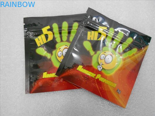 জল - প্রুফ পিইটি + ভিএমপিইটি + PE হার্বাল ধূপ প্যাকেজিং ব্যাগ