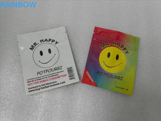 PET / VMPET / PE হার্বাল ধূপ জন্য কাস্টমাইজড হার্বাল ধূপ প্যাকেজিং