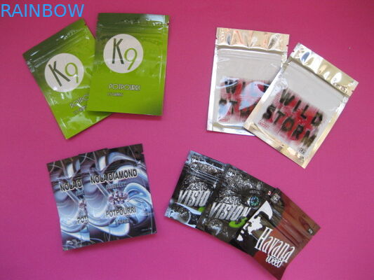 জিপ লক সঙ্গে ই এম কাস্টমাইজড ভেষজ ধূপ প্যাকেজিং ব্যাগ