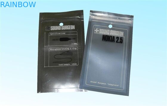 ফ্ল্যাট / প্রসাধনী প্যাকেজ জন্য ফয়েল ব্যাগ প্যাকেজিং PPET / AL / PE দাঁড়ানো