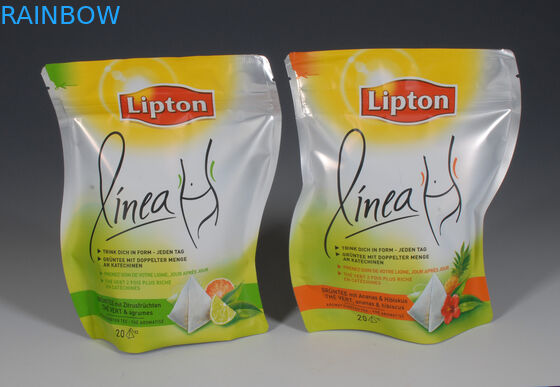 চা প্যাকেজিং জন্য জিমপার সঙ্গে অ্যালুমিনিয়াম ফয়েল প্লাস্টিক পেষণকারী