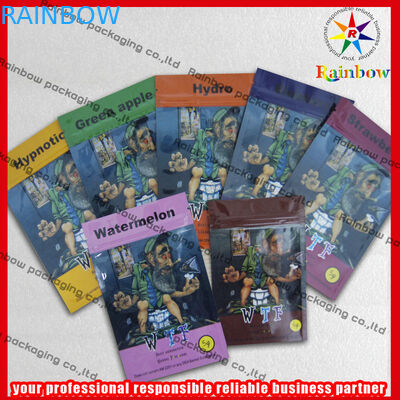 প্রাণবন্ত মুদ্রণ হার্বাল ধূপ পাউচ, অ্যালুমিনিয়াম ফয়েল ব্যাগ