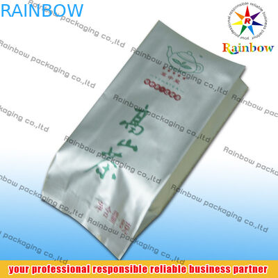 পিইটি / AL / PE সাইড Gusset সঙ্গে চা ব্যাগ প্যাকেজিং স্ট্যান্ড