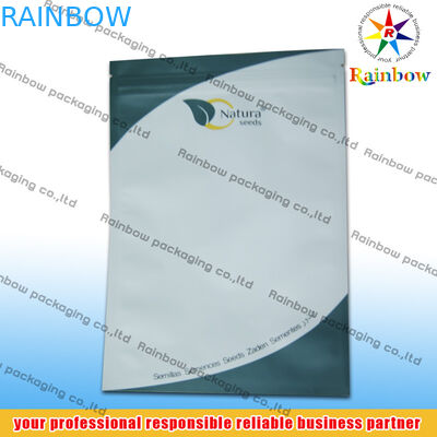 কাস্টম মুদ্রিত জিপলক চা ব্যাগ প্যাকেজিং সাইড সিল অ্যালুমিনিয়াম ফয়েল