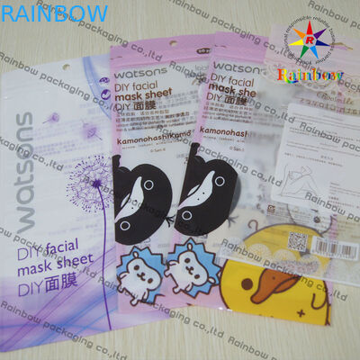 1 পরিষ্কার সাফ এবং মুদ্রণ সঙ্গে স্টাইলিশ পিভিসি প্লাস্টিক প্রসাধনী প্যাকেজিং ব্যাগ