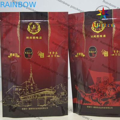 অ্যালুমিনিয়াম খেলনা জন্য Ziplock সঙ্গে ফয়েল পচ প্যাকেজিং ব্যাগ আপ স্ট্যান্ড