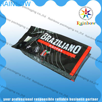 পিইটি / AL / PE উপাদান রঙিন স্ট্যান্ড সাইড Gusset সঙ্গে চা পাউন্ড প্যাকেজিং আপ