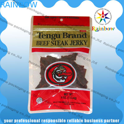 খাদ্য গ্রেড ফয়েল ব্যাগ প্যাকেজিং তাপ-সীল পরিষ্কার উইন্ডো সম্পূর্ণ মুদ্রণ