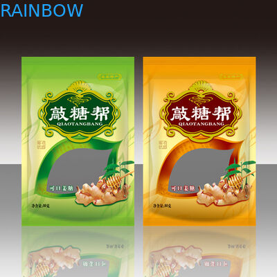 150 গ্রাম ফয়েল পচ প্যাকেজিং, পরিবেশগত স্ন্যাক খাদ্য প্যাকেজিং ব্যাগ