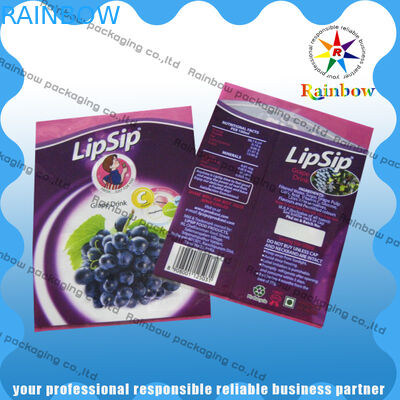 বোতল সঙ্কুচিত মোড়ানো আলিঙ্গন কাস্টম মুদ্রণ তাপ সংবেদনশীল জলরোধী পান