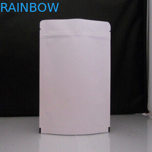 শস্য / কফি প্যাকেজিং কাস্টমাইজড কাগজ ব্যাগ শোধনযোগ্য হোয়াইট