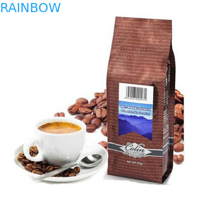 Mylar প্লাস্টিকের পাইচ প্যাকেজিং, জipper শীর্ষ বীন প্যাকেজিং পাউন্ড