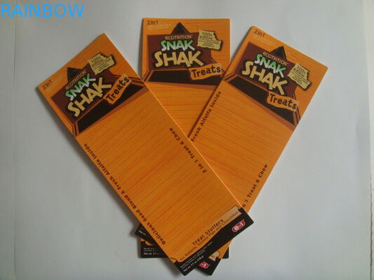 আকর্ষণীয় ব্লিস্টার কার্ড প্যাকেজিং ইউরো হ্যাং হোল সঙ্গে 250 গ্রাম ক্রাফ্ট কাগজ