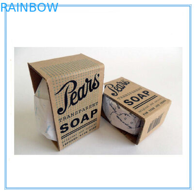 ফ্যাশন foldable কাগজ বাক্স ঢাকনা সঙ্গে সাবান / গহণা জন্য প্যাকেজিং