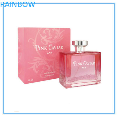 আকর্ষণীয় কাগজ বক্স প্যাকেজিং সুগন্ধি প্যাকেজের জন্য কাস্টমাইজড লোগো