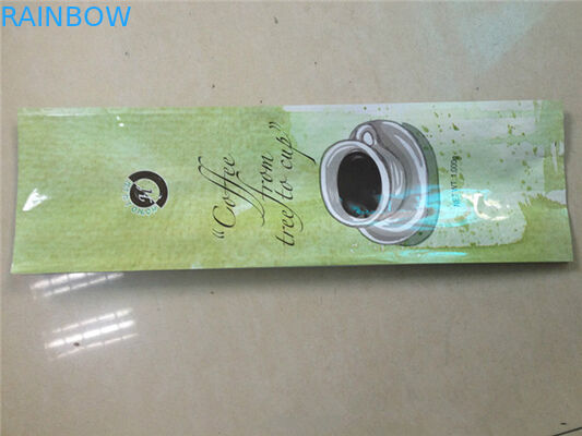 8 oz কফি / বীন প্যাকেজিং জন্য ভালভ পুনর্ব্যবহারযোগ্য প্লাস্টিক প্যাকেজিং পাউচ