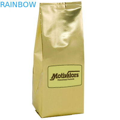 গোল্ডেন Mylar Ziplock প্লাস্টিকের ব্যাগ প্যাকেজিং পুনর্ব্যবহারযোগ্য জipper শীর্ষ