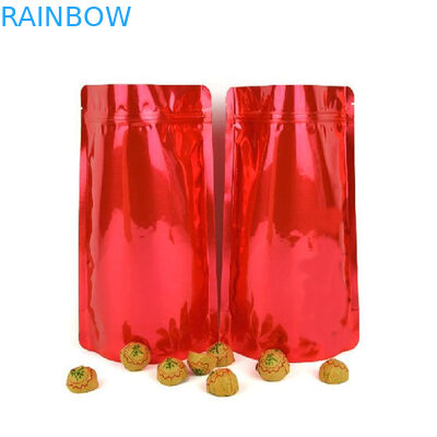 গোল্ডেন Mylar Ziplock প্লাস্টিকের ব্যাগ প্যাকেজিং পুনর্ব্যবহারযোগ্য জipper শীর্ষ