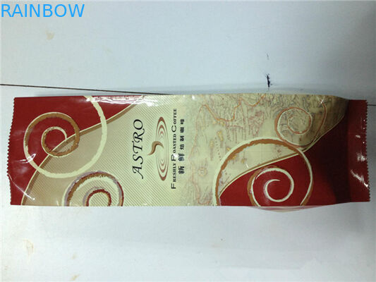 কফি 150 মাইক্রোম প্লাস্টিক প্যাকেজিং ব্যাগ তাপ সীল কাস্টম মুদ্রণ