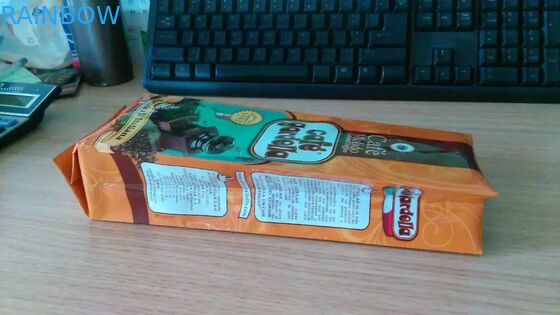 কাস্টম মুদ্রিত প্লাস্টিকের পাইচ প্যাকেজিং, জিপার কফি বীন প্যাকেজিং