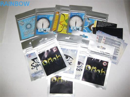 কাস্টমাইজড শীর্ষ Ziplock ভেষজ ধূপ ব্যাগ জিপার স্পাইস Potpourri জন্য