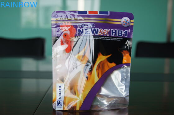 চিকেন জন্য পোষা খাদ্য প্লাস্টিক প্যাকেজিং থলি জিম আপ স্ট্যান্ড