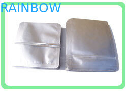 ইলেক্ট্রনিক পণ্য ফয়েল পচ প্যাকেজিং গোলাকার কোণার রূপালী তিনপাশের সীল