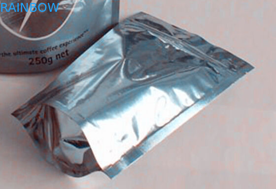 Coffe / চা Moistureproof স্ট্যান্ড পাউন্ড ব্যাগ প্লাস্টিক গোল্ডেন ওভাল উইন্ডো স্ট্যান্ড