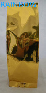 কফি বীন ফয়েল পাউচ প্যাকেজিং Degassing মান সঙ্গে Gloden তাপ সীল