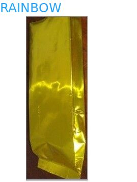 কফি বীন ফয়েল পাউচ প্যাকেজিং Degassing মান সঙ্গে Gloden তাপ সীল
