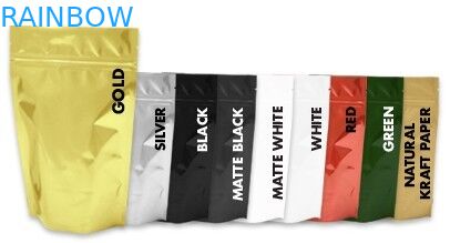 ম্যাট ফিনিস চা ব্যাগ প্যাকেজিং, জিপার কফি প্যাকেজিং ব্যাগ স্ট্যান্ড আপ