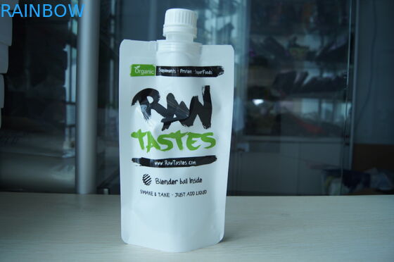 তরল পিইটি / এনওয়াই / PE স্পাউথ পাউচ প্যাকেজিং পুনর্ব্যবহারযোগ্য ডয়প্যাক