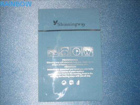 বিশেষ মাস্ক জন্য নীল চর্মসার ওয়ে ফয়েল কসমেটিক প্যাকেজিং ব্যাগ ধনী আর্দ্রতা