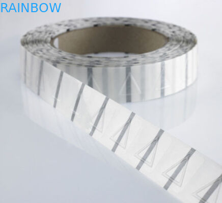 পুনর্ব্যবহারযোগ্য ক্লিয়ার ট্রায়াঙ্গেল সঙ্কুচিত আঠালো লেবেল Blindman / স্টিকার জন্য টাচাইল সতর্কতা