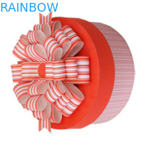 কাগজ সিলিন্ডার - জন্মদিনের কেকের জন্য উপহারযুক্ত উপহার বাক্স প্যাকেজিং গোলাপী