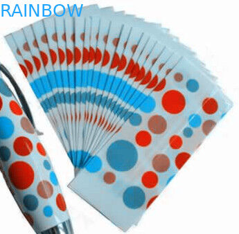 বল পেন জন্য ফ্যাশনেবল ডট নকশা পিইটি তাপ সঙ্কুচিত লেবেল