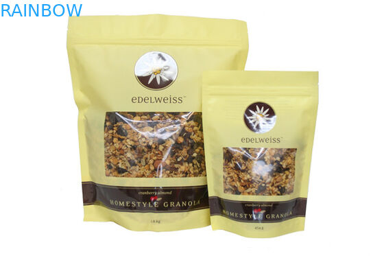 Homestyle Edelweiss চা ব্যাগ প্যাকেজিং হালকা হলুদ সঙ্গে উইন্ডো