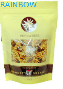 Homestyle Edelweiss চা ব্যাগ প্যাকেজিং হালকা হলুদ সঙ্গে উইন্ডো