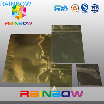 খাদ্য গ্রেড উপাদান গোল্ড মিডিল ফয়েল ব্যাগ প্যাকেজিং ইকো - বন্ধুত্বপূর্ণ