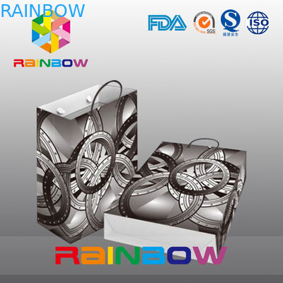 ড্রিমলাইজ ডিজাইন কাস্টমাইজড পেপার ব্যাগ কেনার জন্য হ্যান্ডেল দিয়ে