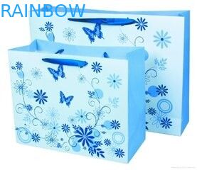 মুদ্রণ ফ্লাট হ্যান্ডেল কraft কাস্টমাইজড কাগজ ব্যাগ হৃদয় সঙ্গে প্রেমিকা মেয়ে কেনাকাটা ব্যাগ