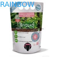 অ্যালুমিনিয়াম ফয়েল ব্যাগ তাপ সীল প্যাকিং খাদ্য ব্যাগ, ডাই কাট হ্যান্ডেল সঙ্গে ভ্যাকুয়াম প্লাস্টিক পাউন্ড