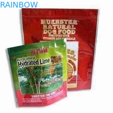 অ্যালুমিনিয়াম ফয়েল ব্যাগ তাপ সীল প্যাকিং খাদ্য ব্যাগ, ডাই কাট হ্যান্ডেল সঙ্গে ভ্যাকুয়াম প্লাস্টিক পাউন্ড